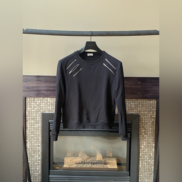 Saint Laurent FW15 5 Zip Crewneck - Picture 1 of 1